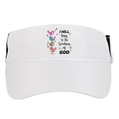 Cute Sing Goodness Of God Christian Bible Verse Adult Drive Performance Visor
