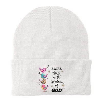 Cute Sing Goodness Of God Christian Bible Verse Beanie