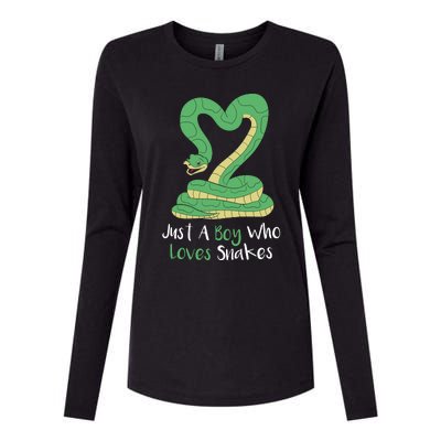 Cute Snake Gift Girl Boy Boa Constrictor Womens Cotton Relaxed Long Sleeve T-Shirt