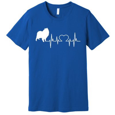 Cloud Spitz Ger Spitz Heartbeat Gift Premium T-Shirt