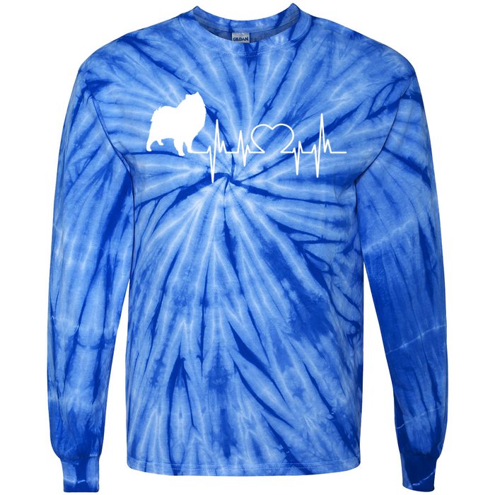 Cloud Spitz Ger Spitz Heartbeat Gift Tie-Dye Long Sleeve Shirt