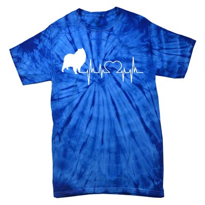 Cloud Spitz Ger Spitz Heartbeat Gift Tie-Dye T-Shirt