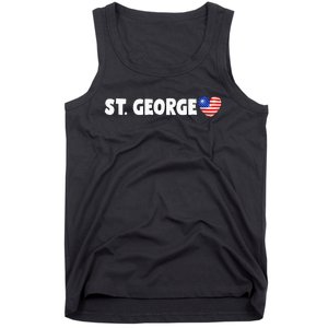 City St. George United States St. George City Tank Top