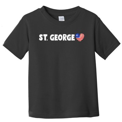 City St. George United States St. George City Toddler T-Shirt