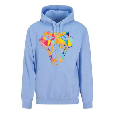 Colorful Snake Head Serpent Unisex Surf Hoodie