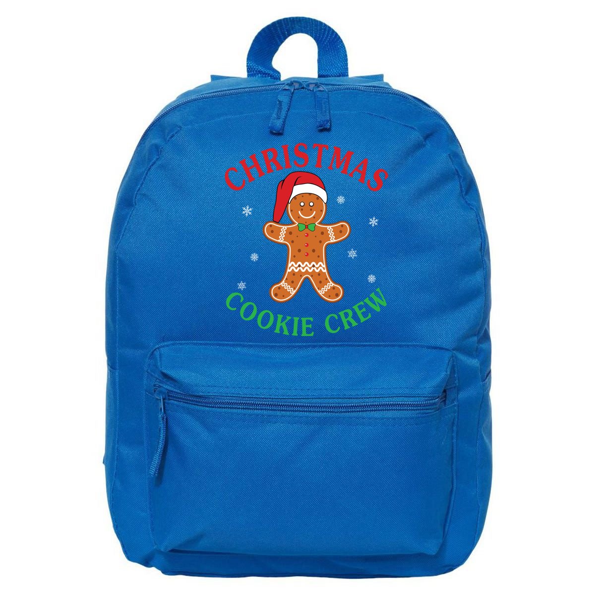 Christmas Santa Hat Gingerbread Cookie Crew Baking Team Great Gift 16 in Basic Backpack
