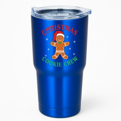 Christmas Santa Hat Gingerbread Cookie Crew Baking Team Great Gift Tumbler