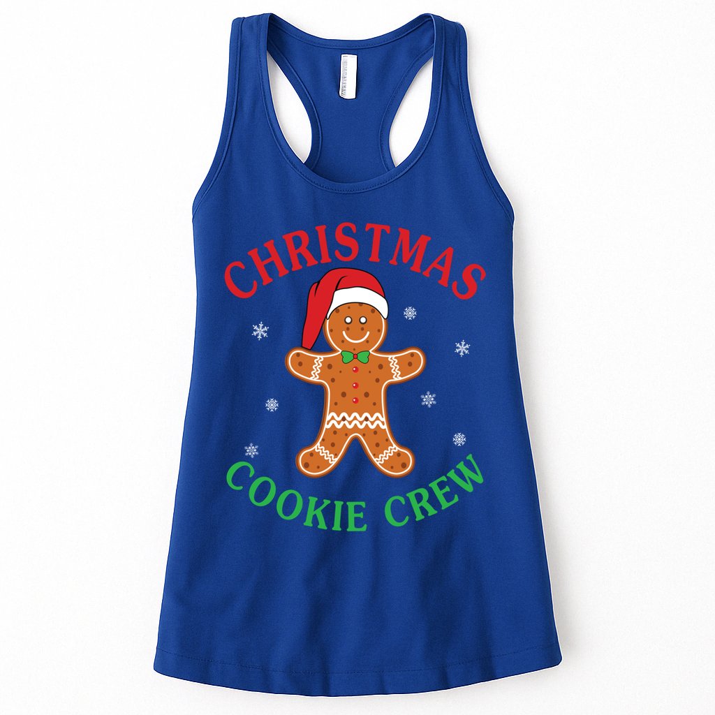 Christmas Santa Hat Gingerbread Cookie Crew Baking Team Great Gift Womens Tank Top