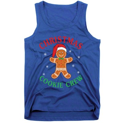 Christmas Santa Hat Gingerbread Cookie Crew Baking Team Great Gift Tank Top