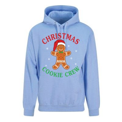 Christmas Santa Hat Gingerbread Cookie Crew Baking Team Great Gift Unisex Surf Hoodie