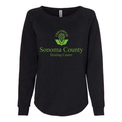 Crestwood Sonoma Healing Center Womens California Wash Sweatshirt