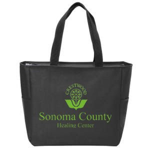 Crestwood Sonoma Healing Center Zip Tote Bag