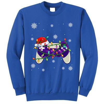 Christmas Santa Hat Video Gamer Controller Xmas Gift Sweatshirt