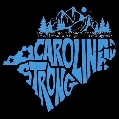 Carolina Strong Hurricane Relief Western Nc T-Shirt