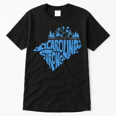 Carolina Strong Hurricane Relief Western Nc Tall T-Shirt