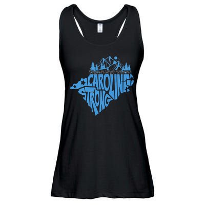Carolina Strong Hurricane Relief Western Nc Ladies Essential Flowy Tank