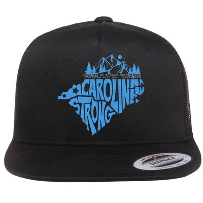 Carolina Strong Hurricane Relief Western Nc Flatbill Hat