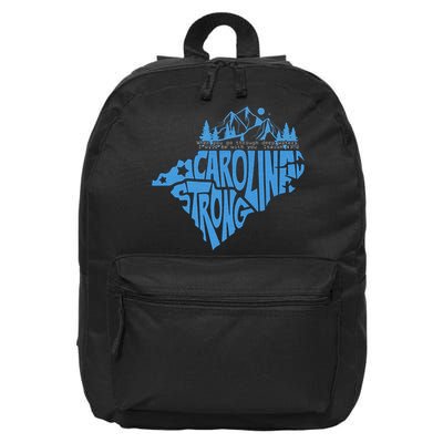 Carolina Strong Hurricane Relief Western Nc 16 in Basic Backpack