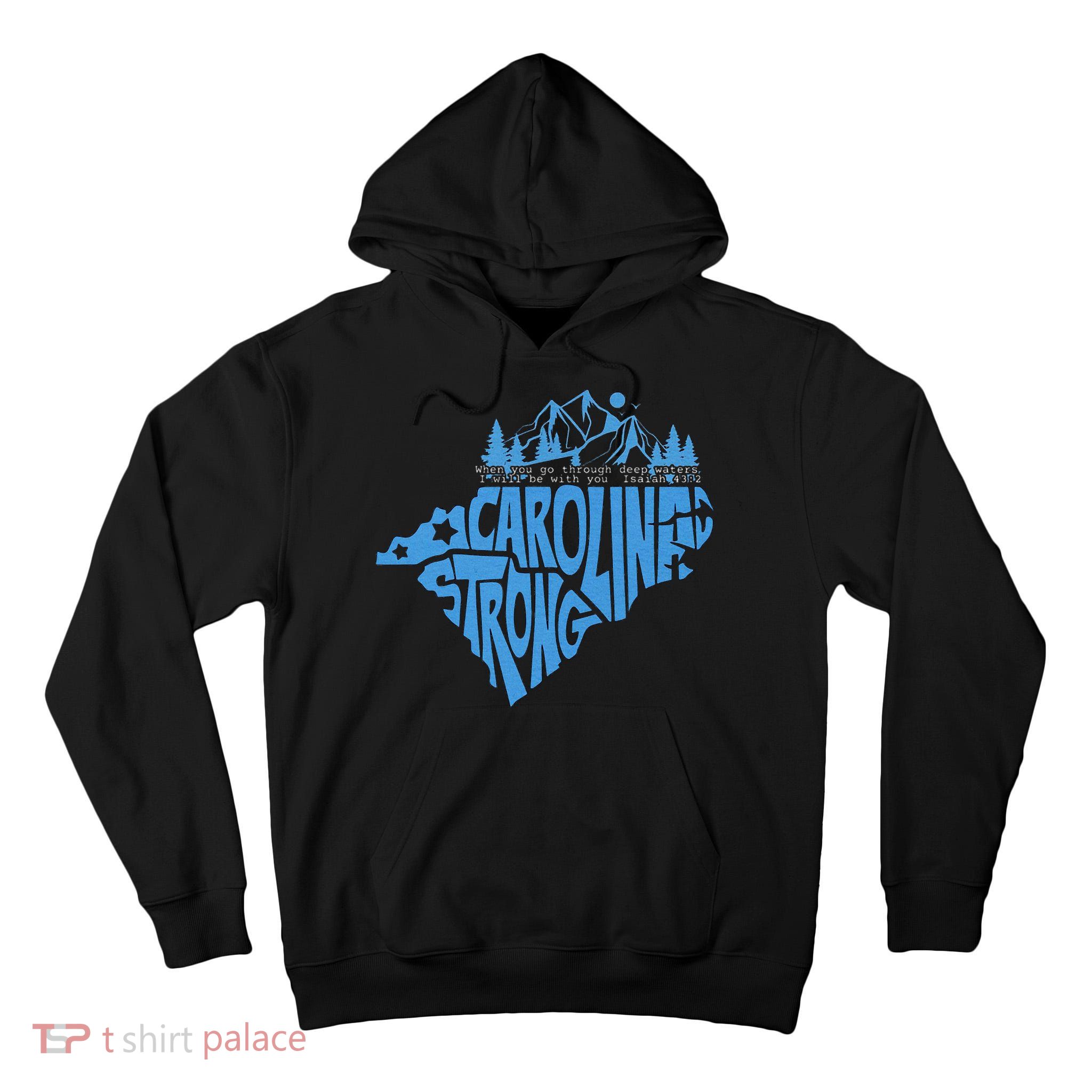 Carolina Strong Hurricane Relief Western Nc Tall Hoodie