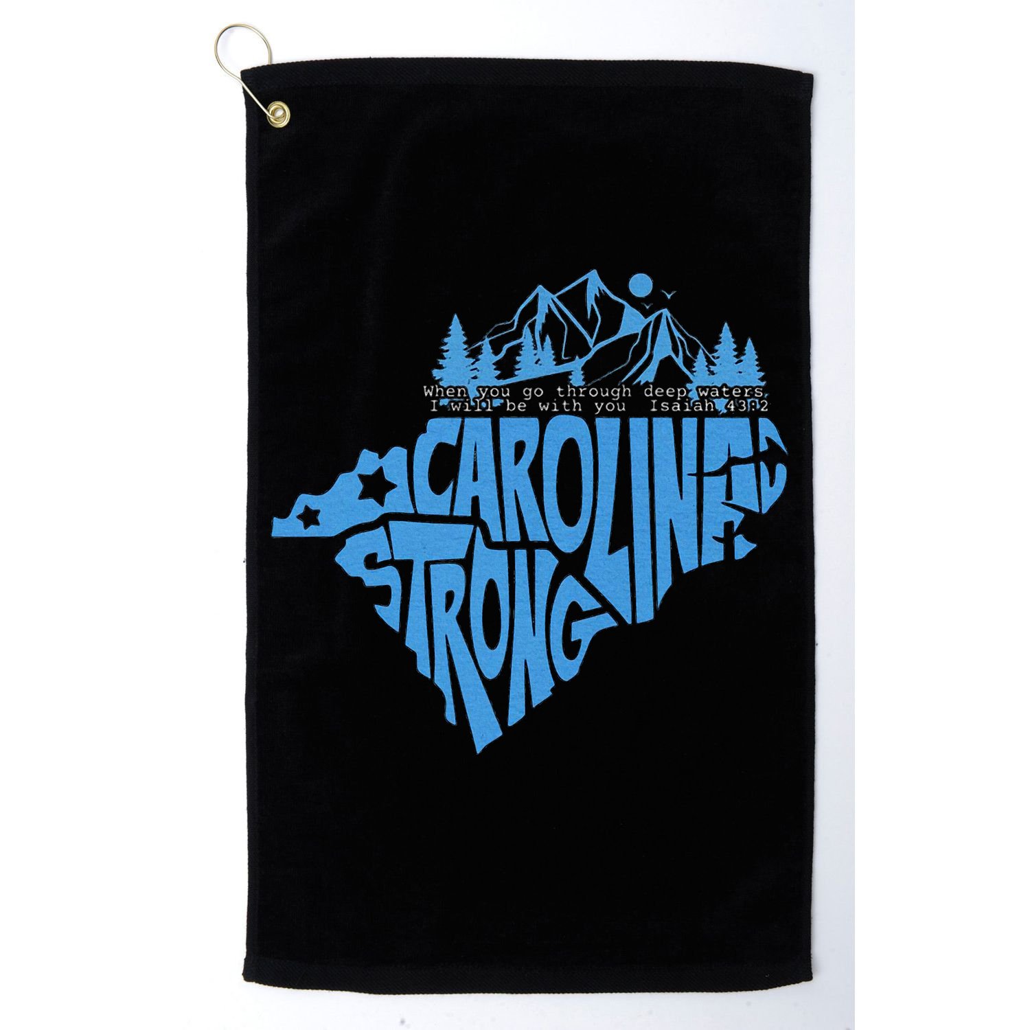 Carolina Strong Hurricane Relief Western Nc Golf Towel