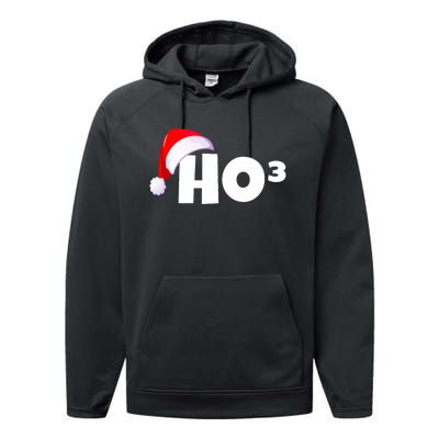 Christmas Santa Hohoho Math & Physics Joke Performance Fleece Hoodie