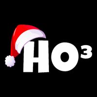 Christmas Santa Hohoho Math & Physics Joke Button
