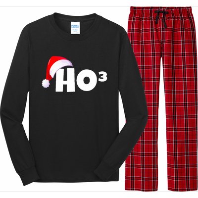 Christmas Santa Hohoho Math & Physics Joke Long Sleeve Pajama Set