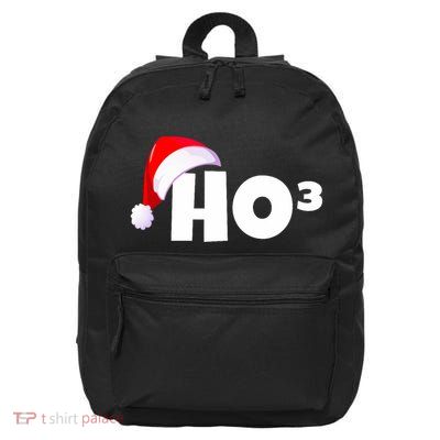 Christmas Santa Hohoho Math & Physics Joke 16 in Basic Backpack