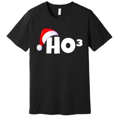 Christmas Santa Hohoho Math & Physics Joke Premium T-Shirt