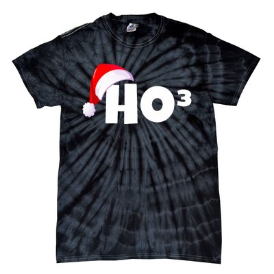 Christmas Santa Hohoho Math & Physics Joke Tie-Dye T-Shirt