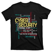 Cyber Security Hacker It Analyst Computer Programmer T-Shirt