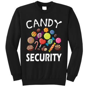 Candy Security Halloween Costume Party Sweatshirt