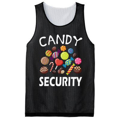 Candy Security Halloween Costume Party Mesh Reversible Basketball Jersey Tank