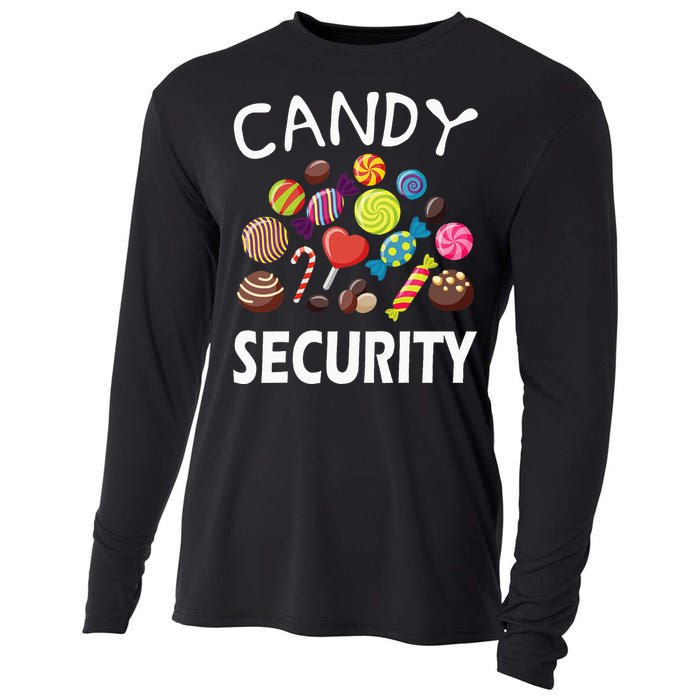 Candy Security Halloween Costume Party Cooling Performance Long Sleeve Crew