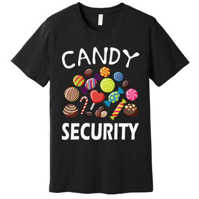 Candy Security Halloween Costume Party Premium T-Shirt