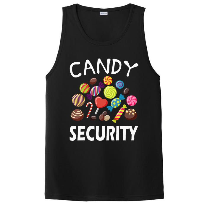 Candy Security Halloween Costume Party PosiCharge Competitor Tank