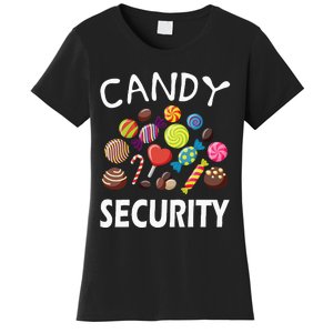 Candy Security Halloween Costume Party Women's T-Shirt