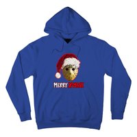 Christmas Santa Horror Hockey Mask XMask Funny Gift Hoodie