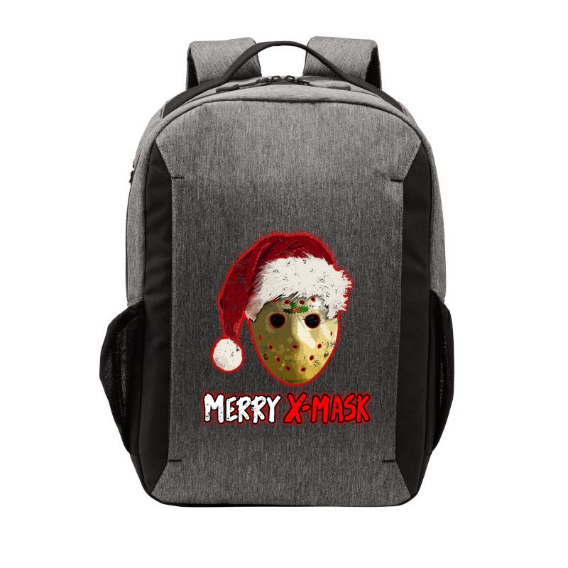 Christmas Santa Horror Hockey Mask XMask Funny Gift Vector Backpack