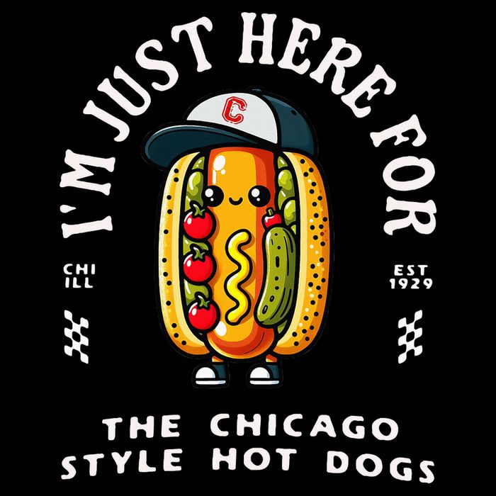 Chicago Style Hot Dog Lover Chicago Foodie Drawstring Bag