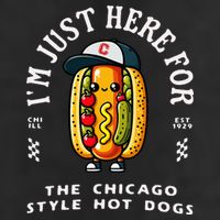 Chicago Style Hot Dog Lover Chicago Foodie Trucker Hat