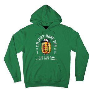 Chicago Style Hot Dog Lover Chicago Foodie Hoodie