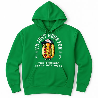 Chicago Style Hot Dog Lover Chicago Foodie Hoodie