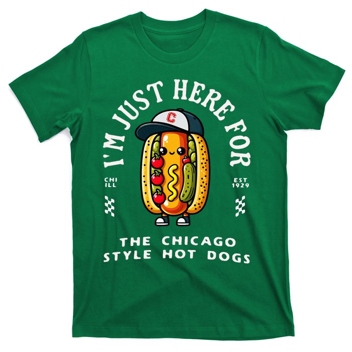 Chicago Style Hot Dog Lover Chicago Foodie T-Shirt