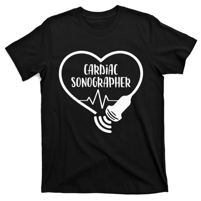 Cardiac Sonographer Heart Scanning RDCS Echocardiographer T-Shirt