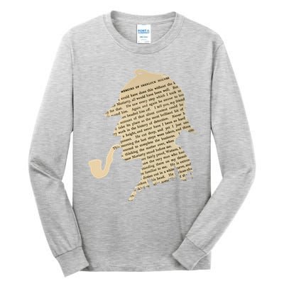 Classic Sherlock Holmes T-Shirt Tall Long Sleeve T-Shirt