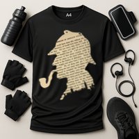 Classic Sherlock Holmes T-Shirt Cooling Performance Crew T-Shirt