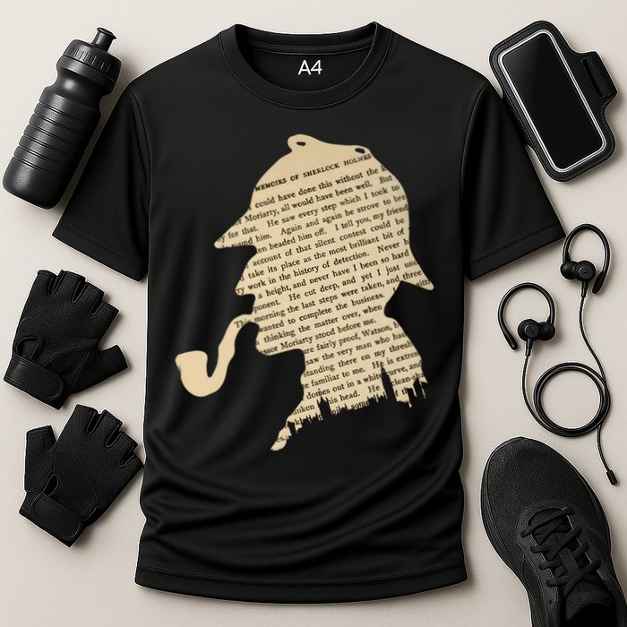 Classic Sherlock Holmes T-Shirt Cooling Performance Crew T-Shirt