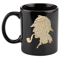 Classic Sherlock Holmes T-Shirt 11oz C Handle Ceramic Mug