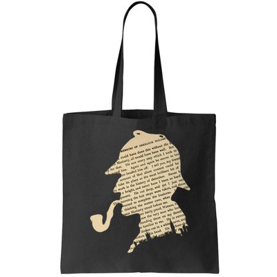 Classic Sherlock Holmes T-Shirt Bag